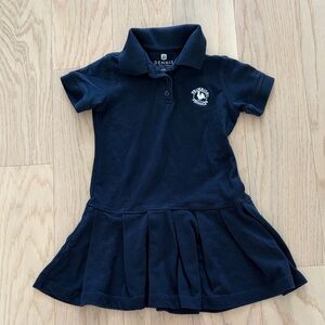Like new Primrose girls Dennis uniform Navy Polo pleated Dress toddler size 4